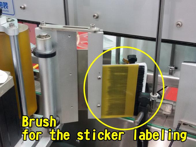 Poltsak Fabrikatzeko Abiadura Handiko Azalera Lauko Etiketa Makina Automatikoa 60 - 350 pcs / Min