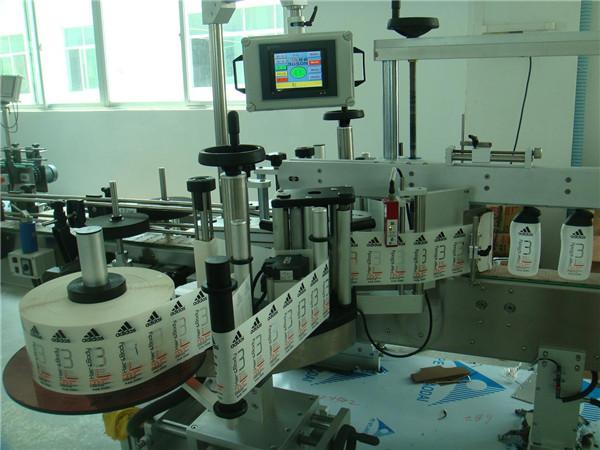 Edarien pegatina etiketa aplikatzailea Botila etiketatzeko makineria lodiera ≥ 30mm