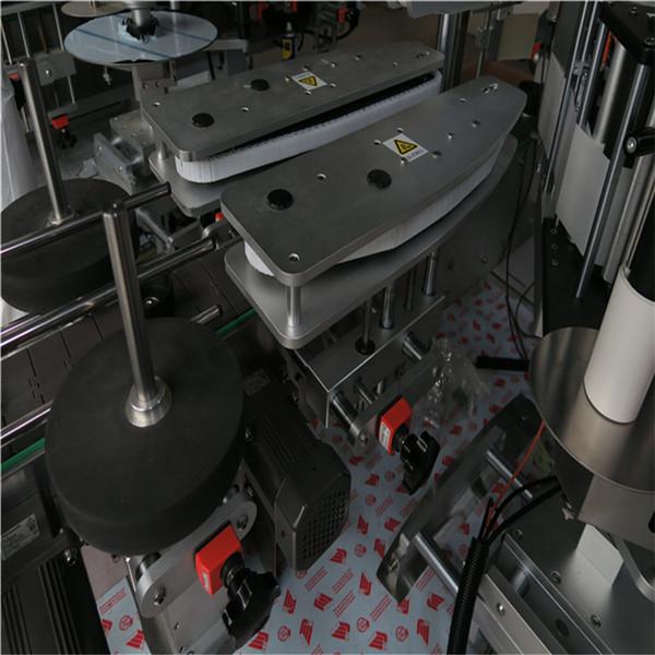 CE Botila Karratua Etiketatzeko Makina Etiketa Aplikatzaile Automatikoa 5000-8000 B / H