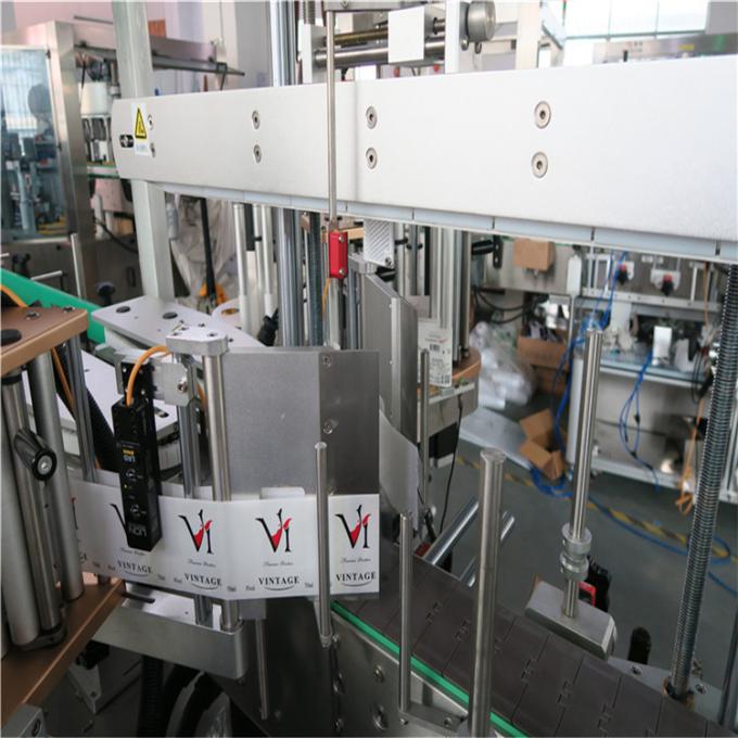 Plastikozko botilak etiketatzeko makina produktu kimikoetarako, PLCetarako eta ukipen-pantailako kontrol sistemetarako