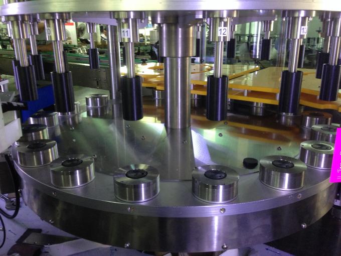 Ekoizpen handiko ardoa / garagardoa botilak etiketatzeko makina, botila biribileko etiketatzailea