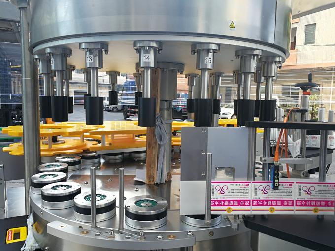 Abiadura Handiko Pegatina Birakariak Etiketatzeko Makina Biraketa Funtzioarekin