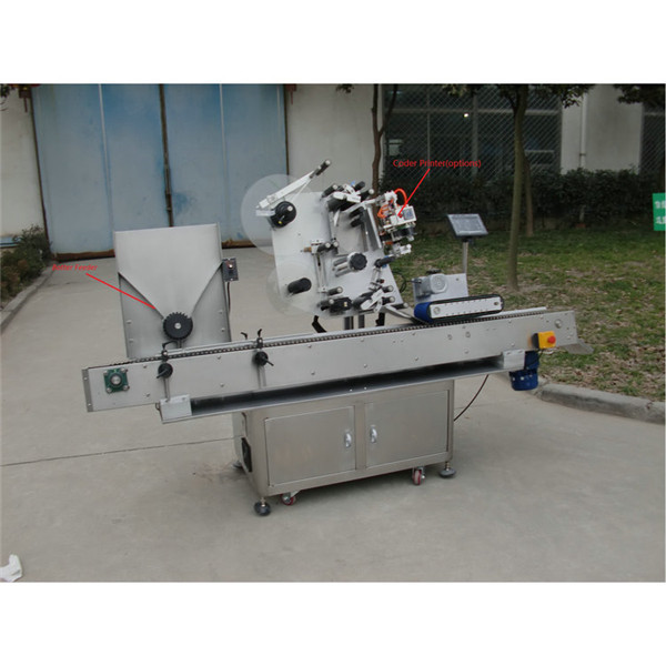 Kontrol Adimendunaren Flaskoa Etiketatzeko Makina Automatikoa