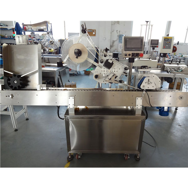 Plc Control Economy Flasko Automatikorako Etiketatzeko Makina Mini Botilarako