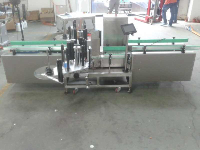 Txina Siemens PLC Kontroleko Etiketa Makina Automatikoa Bildumako Azalera hornitzailearekin