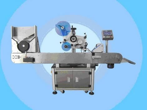 Txina Bidoi Automatikoki Etiketatzeko Makina Iltze Esmaltedun Etiketa Makina Kosmetikoen hornitzaileentzat